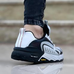 کفش اسپرت کتونی اسکیچرز مردانه مموری فوم سفید