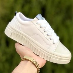 کفش اسپرت کتونی راحتی زنانه سفید